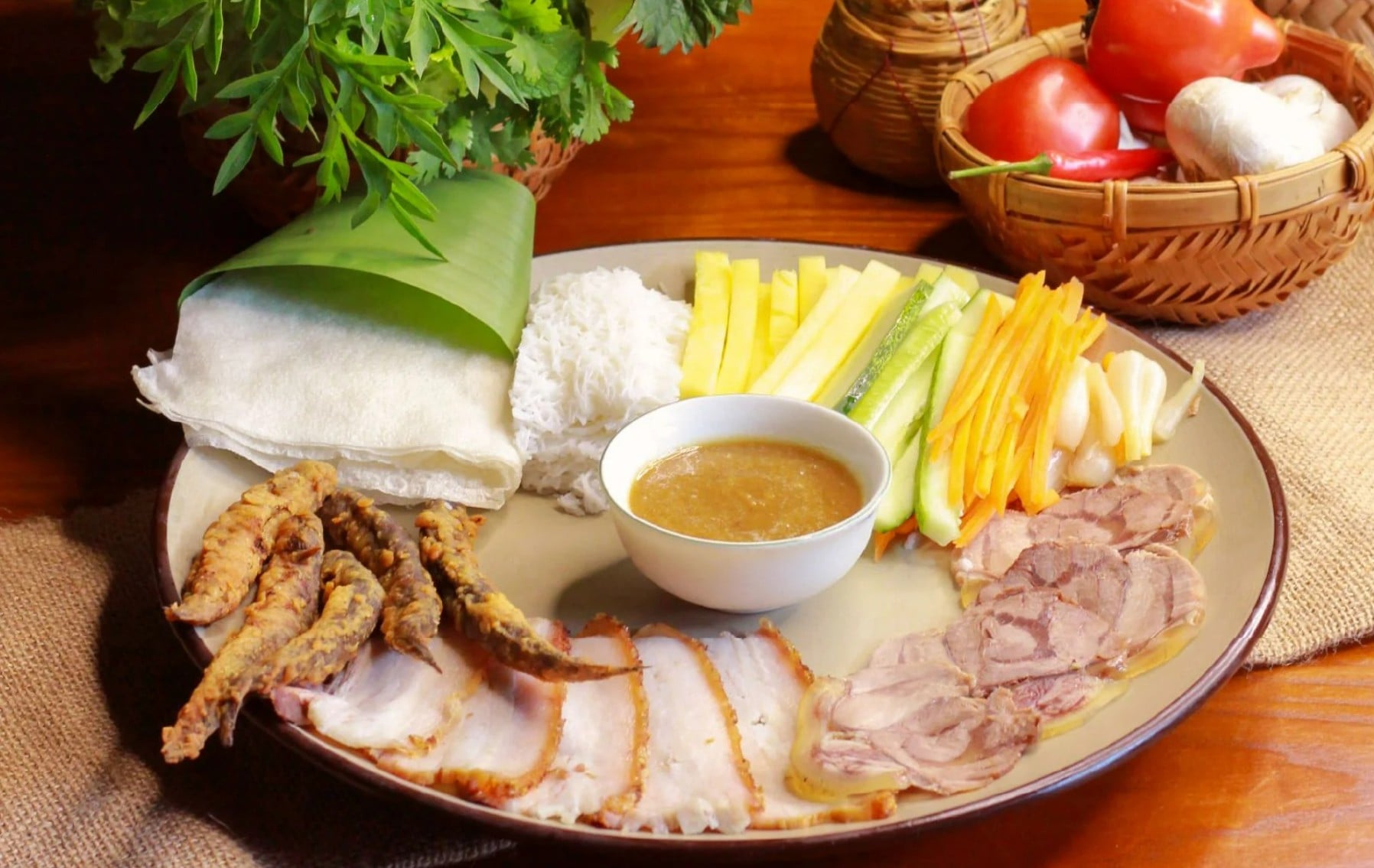 Bánh tráng phơi sương Trảng Bàng